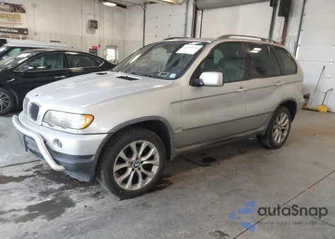 2001 BMW X5 3.0 из США, поврежденный, VIN WBAFA53501LM65063